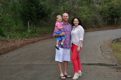 Jared, Rachel, and Jackson in the Spring of 2013