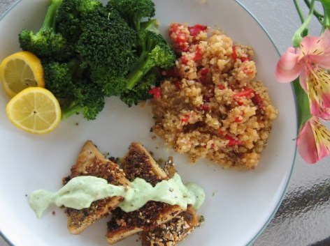 Roasted Red Pepper Quinoa