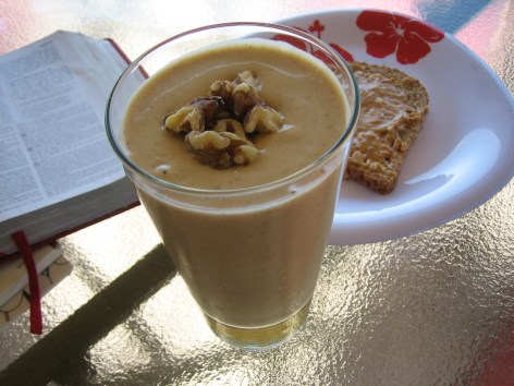 Banana Butternut Squash Smoothie