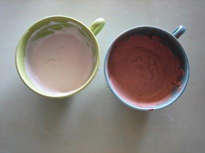 Coconut & Chocolate Coconut Cream Ready for Dipping