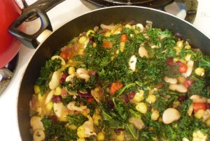 kale, hominy and butter beans 003