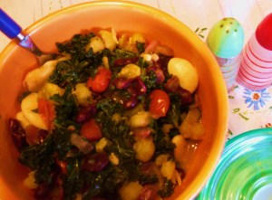 kale, hominy and butter beans 005