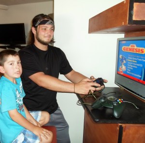 Georgie last day cheese apples 007