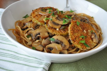 Crispy Eggplant Marsala
