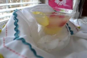 lemon drop martini raspberries and red pepper spicy hummus 017