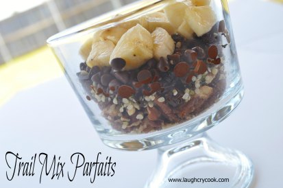 Trail Mix Parfaits