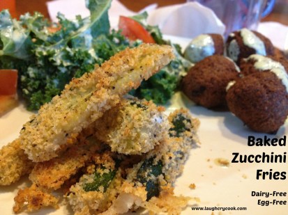 Baked Zucchini Fries - Laugh, Cry, Cook
