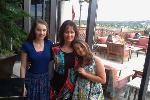 My beautiful sister and nieces